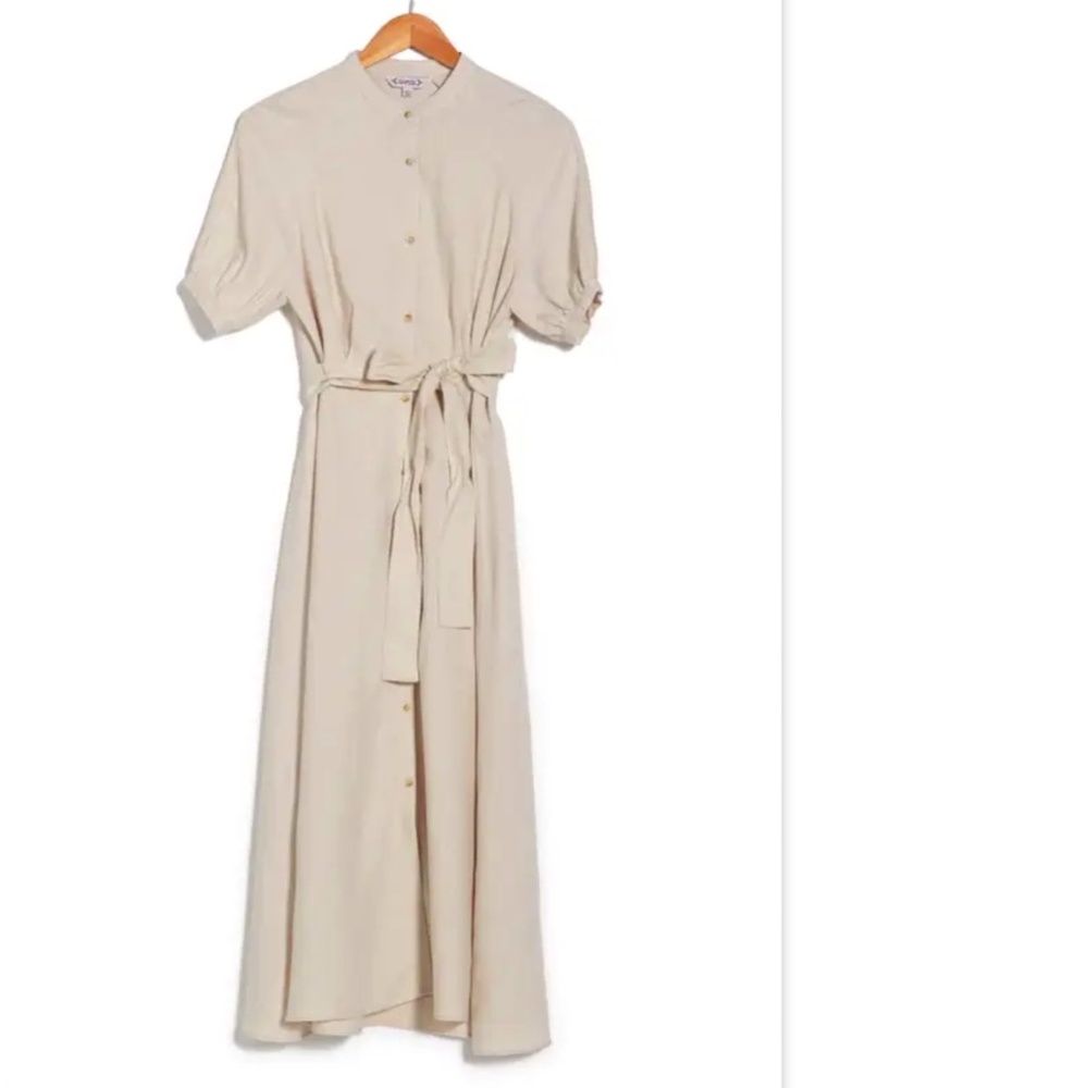 NWT LINEN Shirt Dress Nanette Lepore